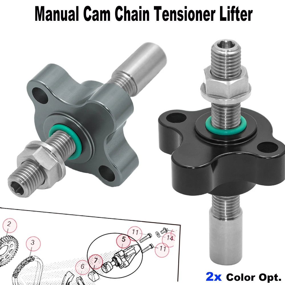 Manual Cam Timing Chain Tensioner Lifter For HONDA Pioneer 1000 SXS1000M, Talon 1000 1000R/X SXS1000S -Replaces OE 14520-HL4-003