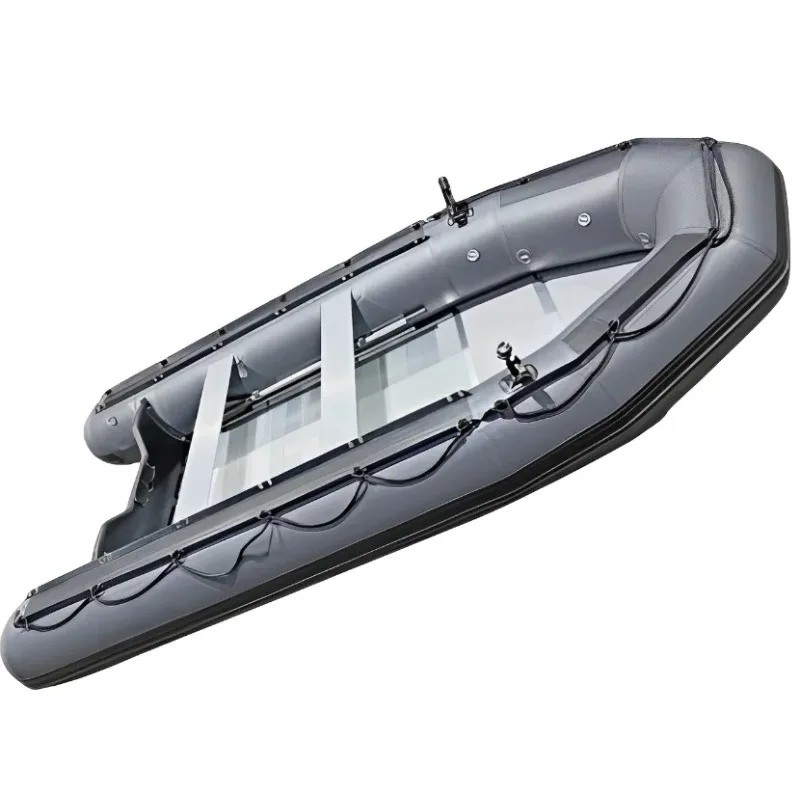 Top Selling High Speed Sport Fishing Inflatable Boat Catamaran With Engine For 10 Persons