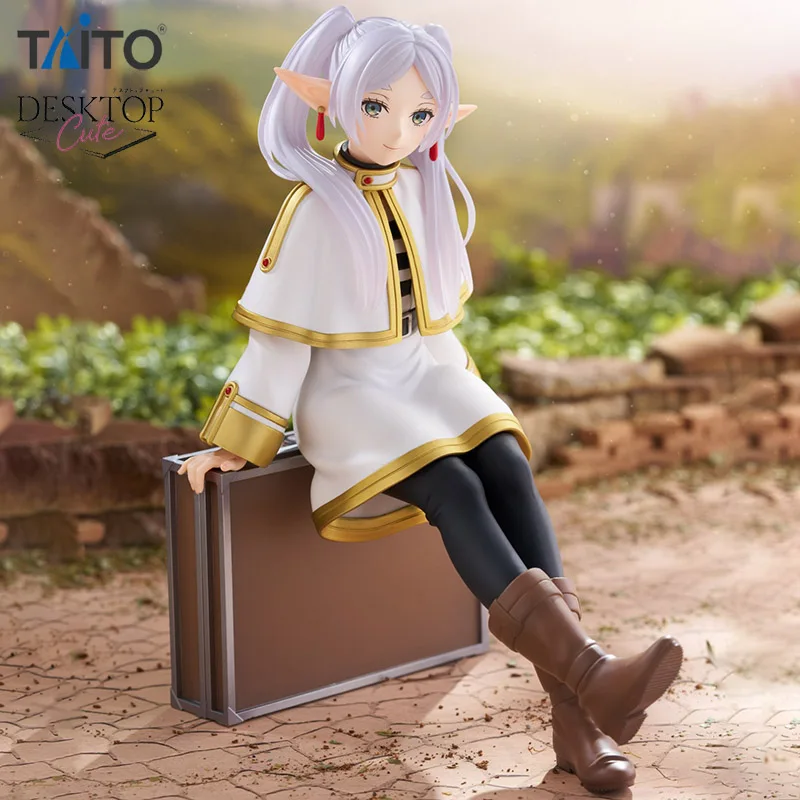 

Original TAiTO Frieren:Beyond Journey's End Desktop Cute Frieren ~Luggage Ver.~ PVC 13CM Anime Figures Model Collection Toy
