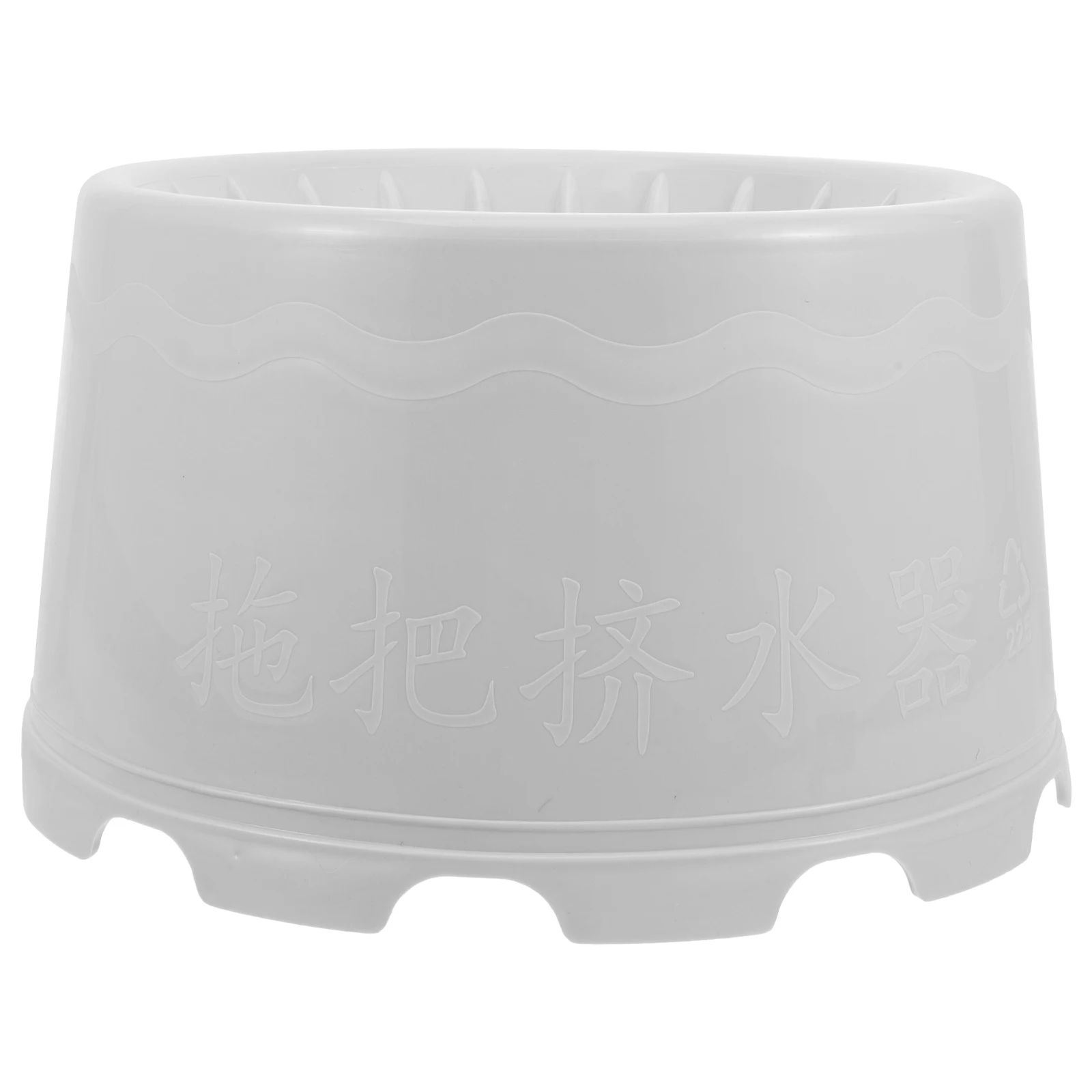 

Cotton Thread Bucket Gray Color Plastic Drain Basket Mop Cleaning Supply Storage Pail Mop Bucket Draining Holes