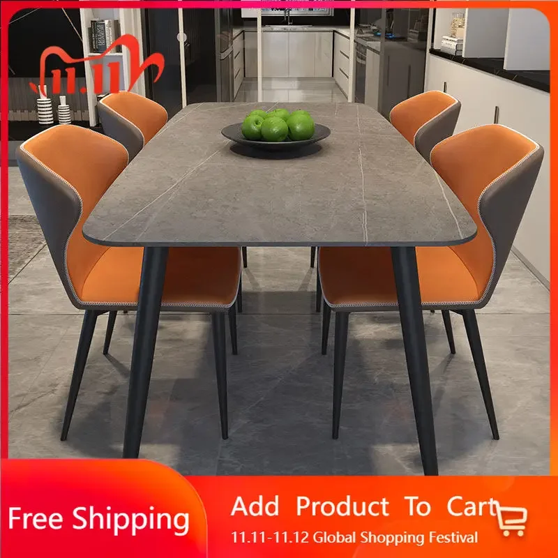 

Aesthetic Kitchen Dining Table Floor Italian Design Modern Room Dining Table Coffee Center Modern Muebles Chinese Furniture