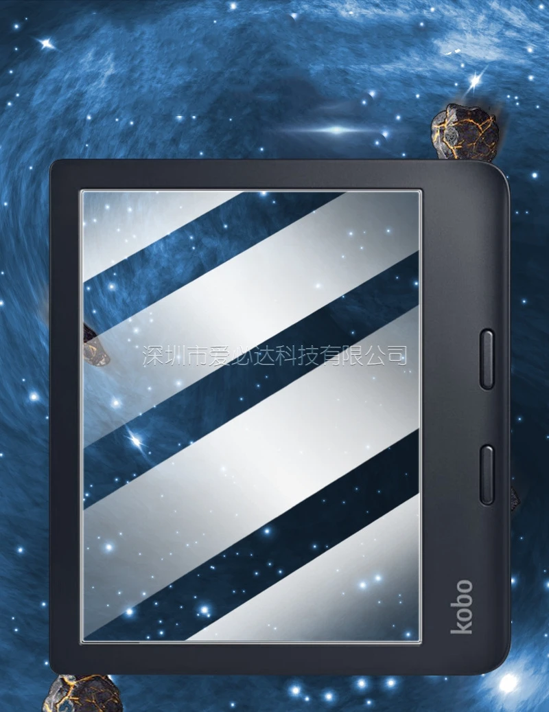 2 pezzi di vetro temperato per Kobo Libra 2 Taclet pellicola protettiva per la protezione dello schermo