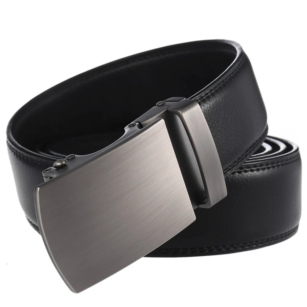 Männer Gürtel Echtes Leder Strap Männlich Bund Automatische Schnalle Business Gürtel für Männer Hohe Qualität Gürtel Gürtel Für Jeans – Detail 3