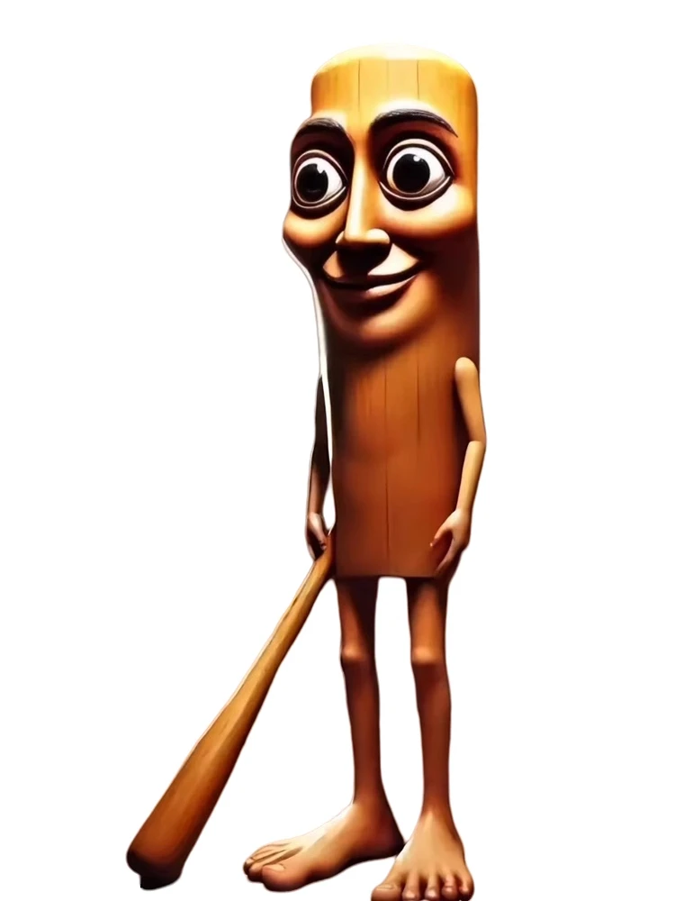 

TungTungSahur Italian Brainrot Wooden Stick Figure Shanhaijing Spoof Creative