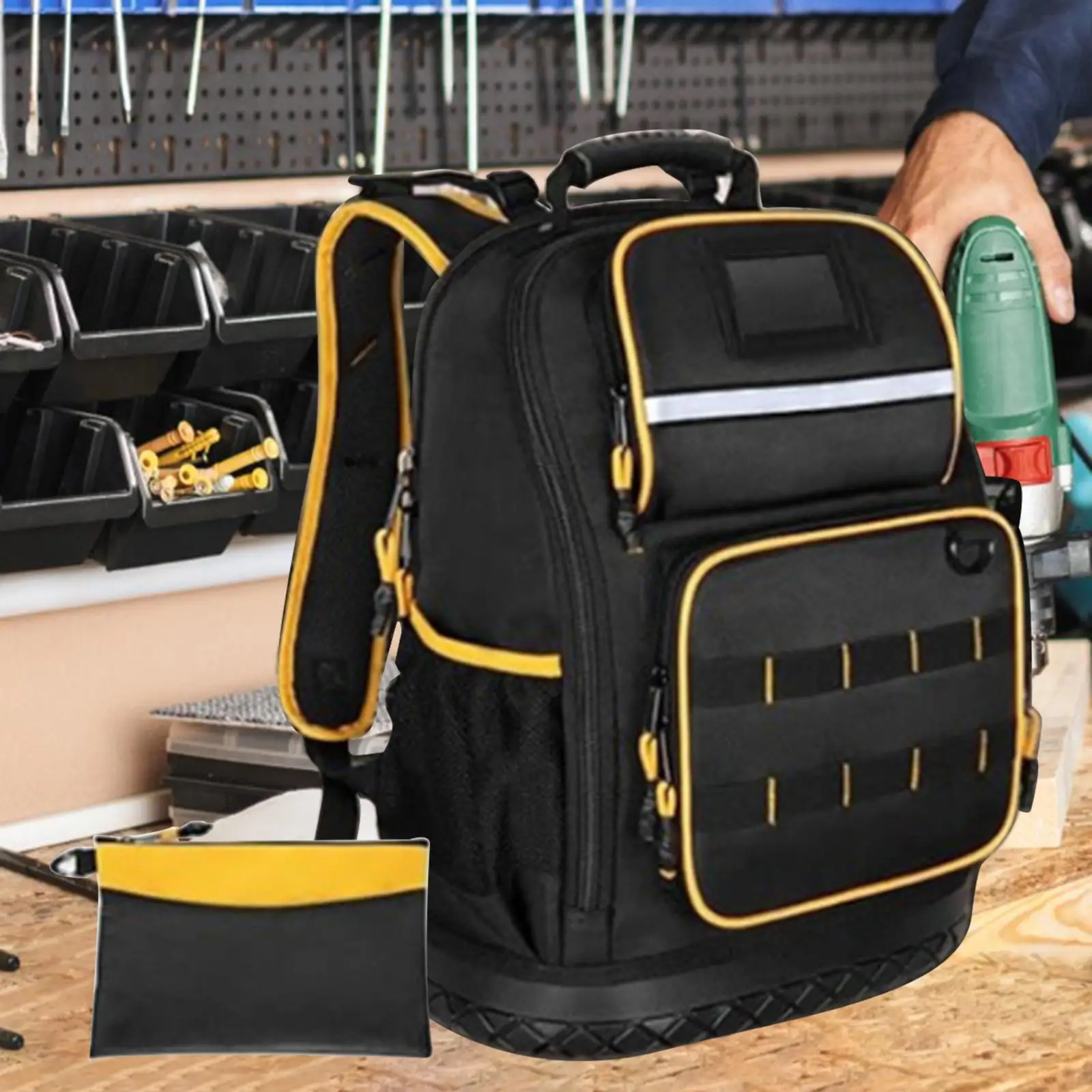 

Large Capacity Tool Bag Multi-functional Electrician Repair Storage Kit Bag Maintenance Tool Bag for Industrial Technician