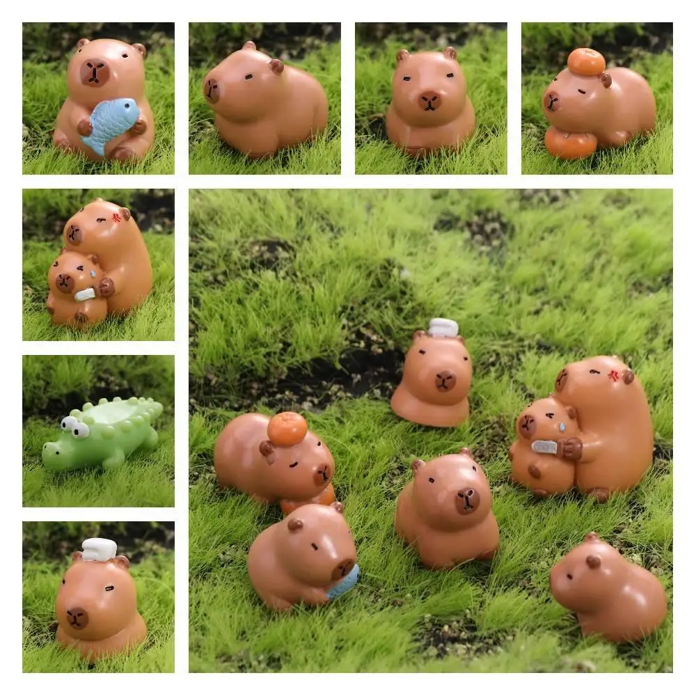 Animals Capibara Capybara Figure Toys Simulation Figure Simulation Capibara Model Cartoon Model Capybara Animals Figures