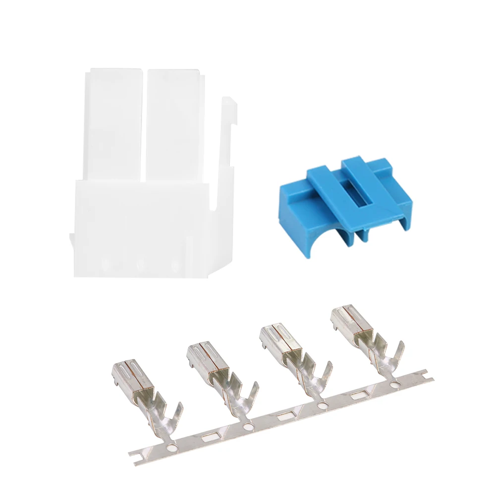 4-Pin Power Connector Plug Shortwave Radio Plug Cord Adapter for ICOM IC-7000 IC-7600 for YAESU for FT-450 for KENWOOD TS-480