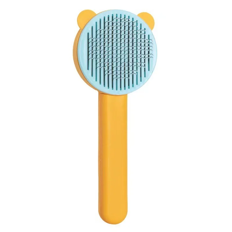 Cat Brush Pet Comb Grooming Pets Hair Remover Cat Dogs Removal Hair Brush Cleansing Self Fall Off Hair Pet Tools Accessories