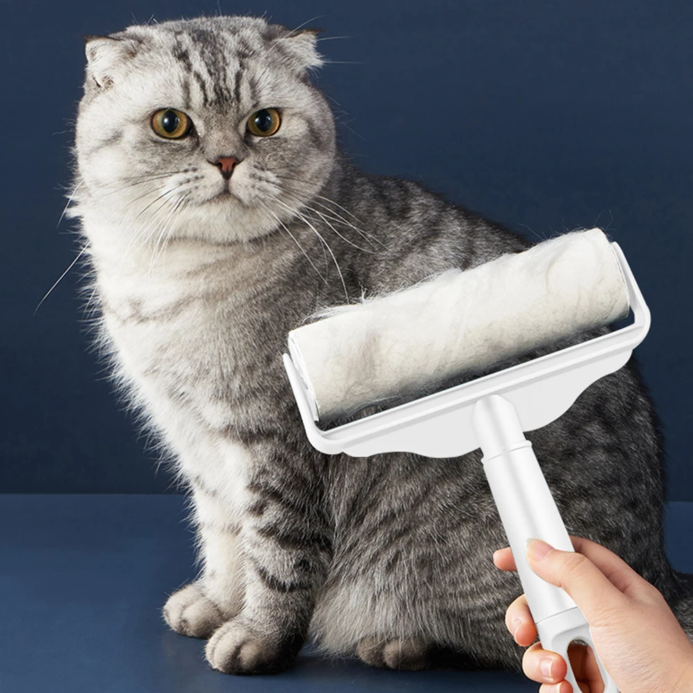 Picture 6: Refill Roller Sticky Brush Lint Roller Brush Tearable Sticky Dust Paper Drum Type Bed Hair Stick Dust Remover Sticky