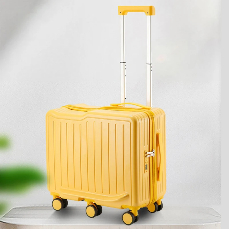 Children\'s Trolley Suitcase Baby Mount Hook 22 inch Large Capacity Wet and Dry separation Silent Universal Wheel Luggage