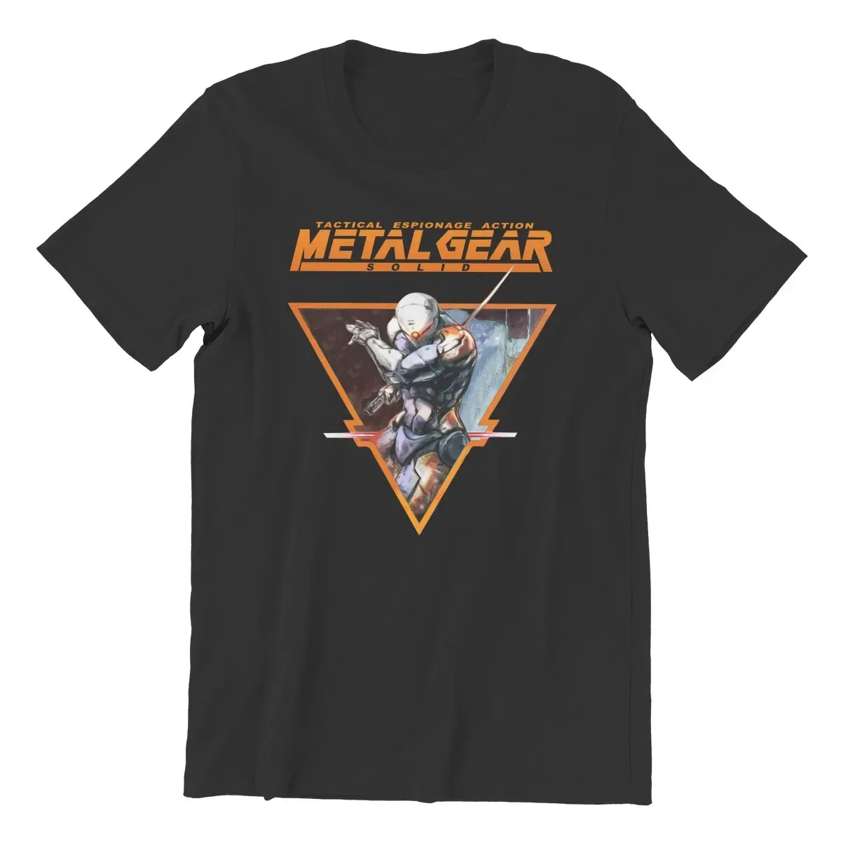 Gray Fox Option C Metal gear solid snake cyborg ninja MGS video games T Shirts  100% Cotton Clothing Vintage Printed T-Shirts