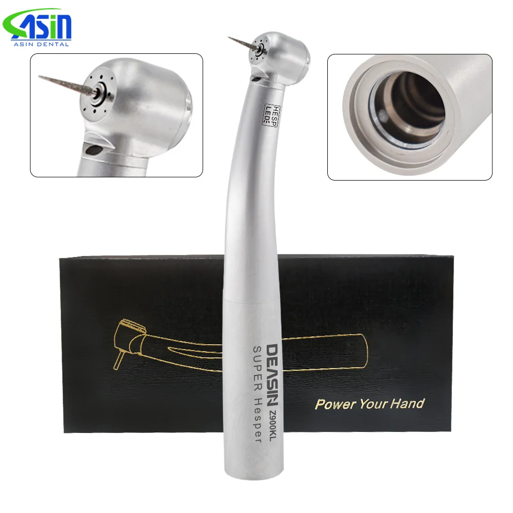 Dental Fiber Optic Air Turbine Handpiece Ceramic Bearing Z900KL Torque Head Led Big Strength Compatible For KAVO coupler