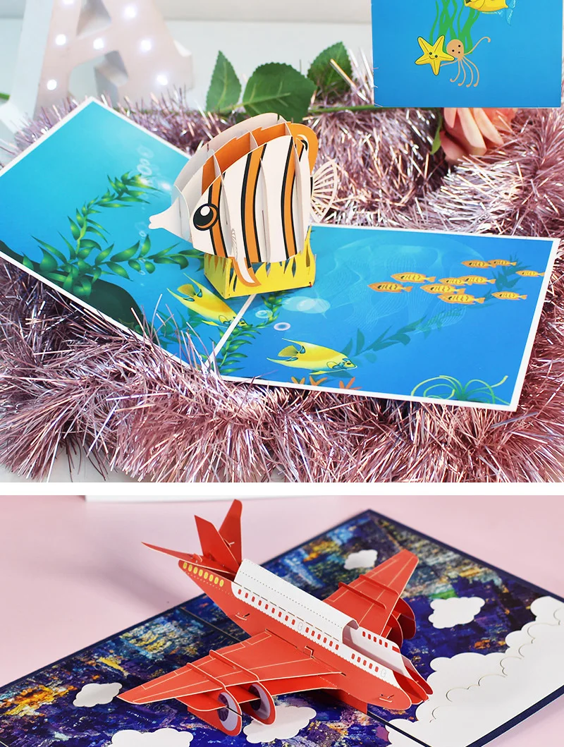 3D Pop-Up Taufkarte Handgemachte Baby-Taufgrußkarte Neugeborenen-Segens-Erinnerungskarte Babyparty-Geschenk Religiöse Karte für Gott – Detail 30