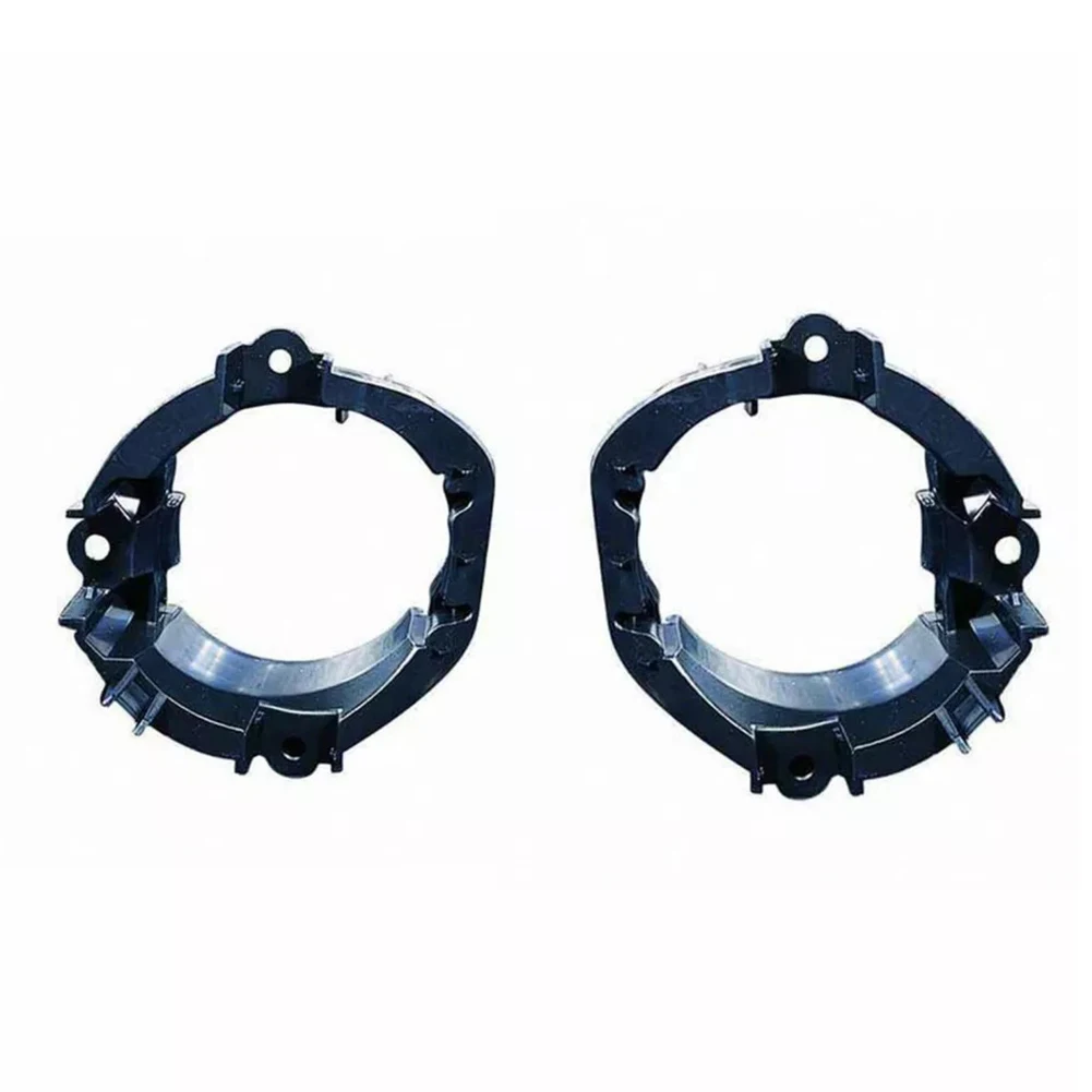 Fog Light Mount Fog Light Bezel 2006-09 ABS Material Anti-corrosion Black Color Non-deformation Replacement Installation