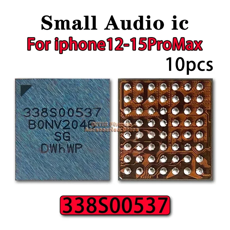 10 buah asli IC IC IC Big Audio IC UNTUK Iphone 11 12 13 Mini 14 Plus 15 Pro Max cincin nada chip