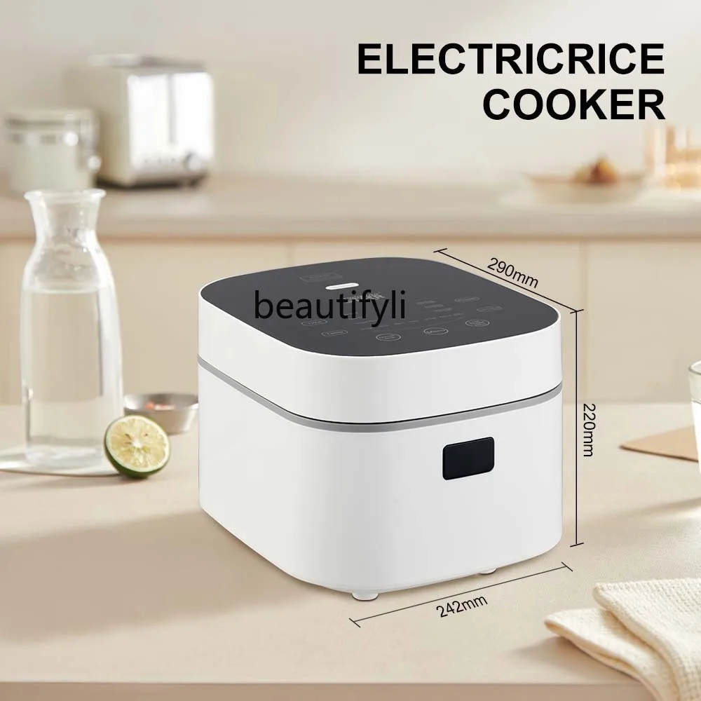 3L مضاد للجفاف، حرق مزدوج للتحكم في درجة الحرارة، طبخ الأرز، حساء اللحوم، متعدد الوظائف، شاشة تعمل باللمس، جهاز طبخ الأرز
