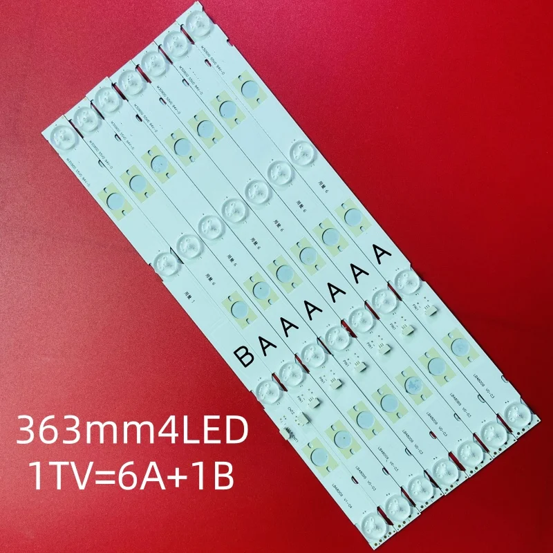 Imagem -02 - Led Full Array Barras Tiras de Luz de Fundo Kit Matrix Lâmpadas Lentes Bandas Fitas Sony Kdl48wd653 Kdl-48wd655 Lb48009 V0_03 04