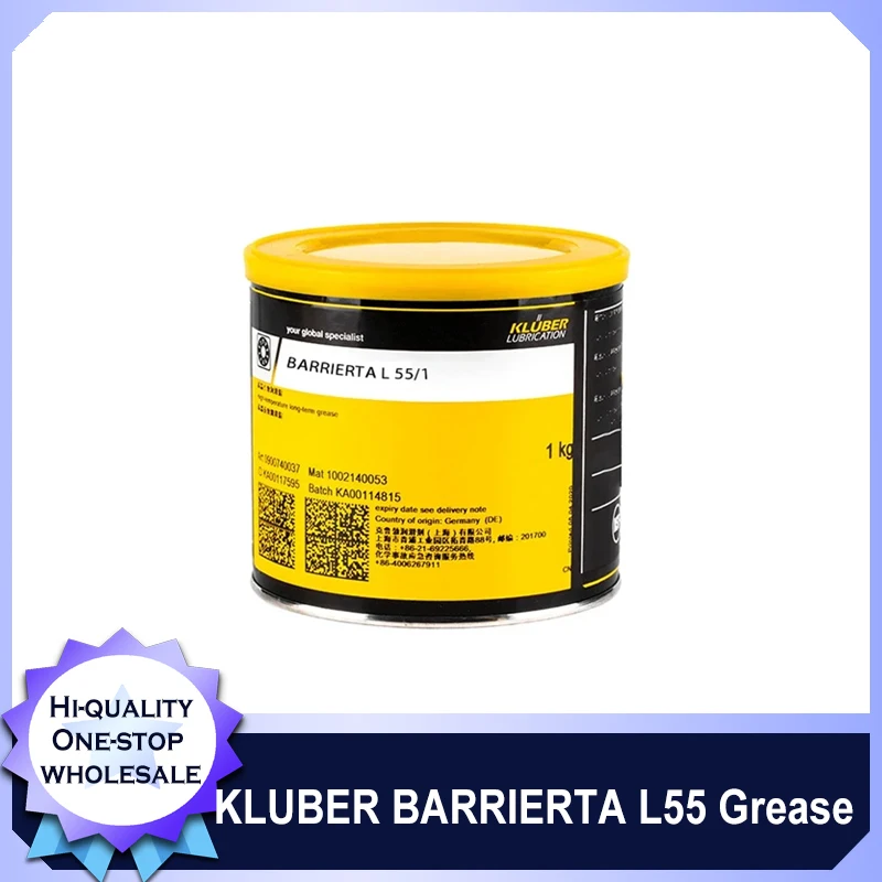 

KLUBER BARRIERTA L55 Long-life Grease Has Excellent Resistance High Temperatures Corrosive Substances Germany Original Product