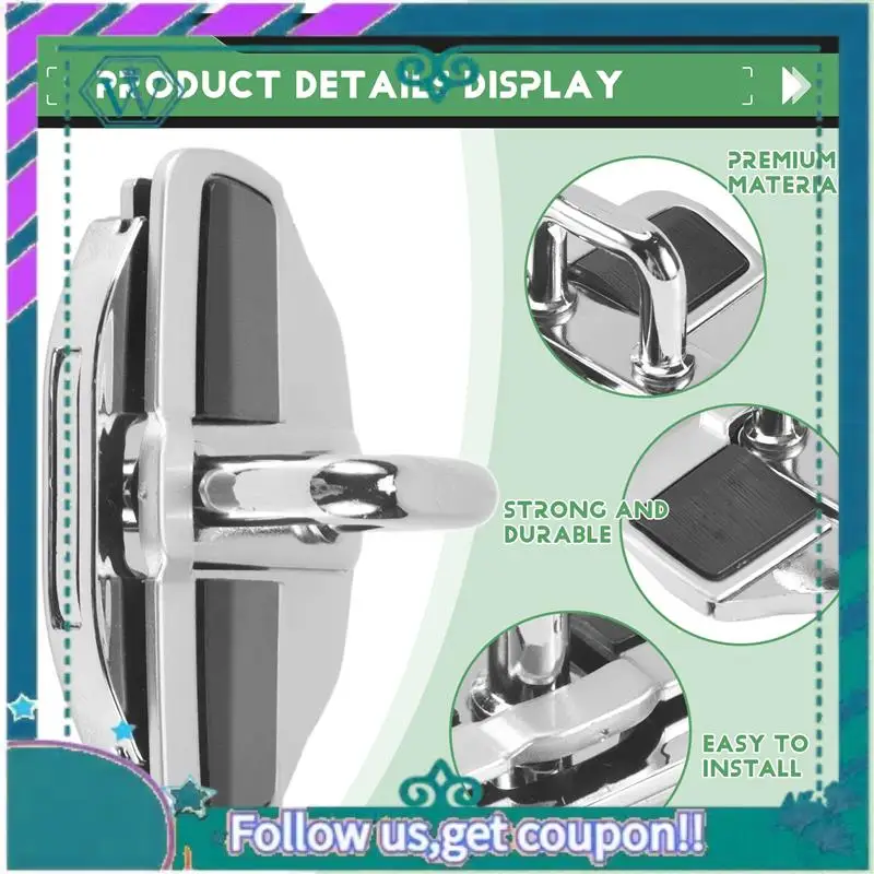 

AA92-Car TRD Door Lock Buckle Upgraded Stabilizer Cover Latches Stopper For-Lexus-Toyota Series Eliminate Abnormal Space