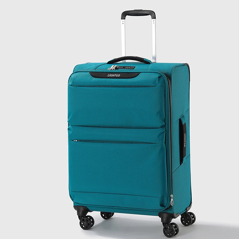 Equipaje expandible de 24/28 pulgadas, equipaje impermeable de tela Oxford ultraligero de gran capacidad para hombres, Maleta de mano de 20 pulgadas