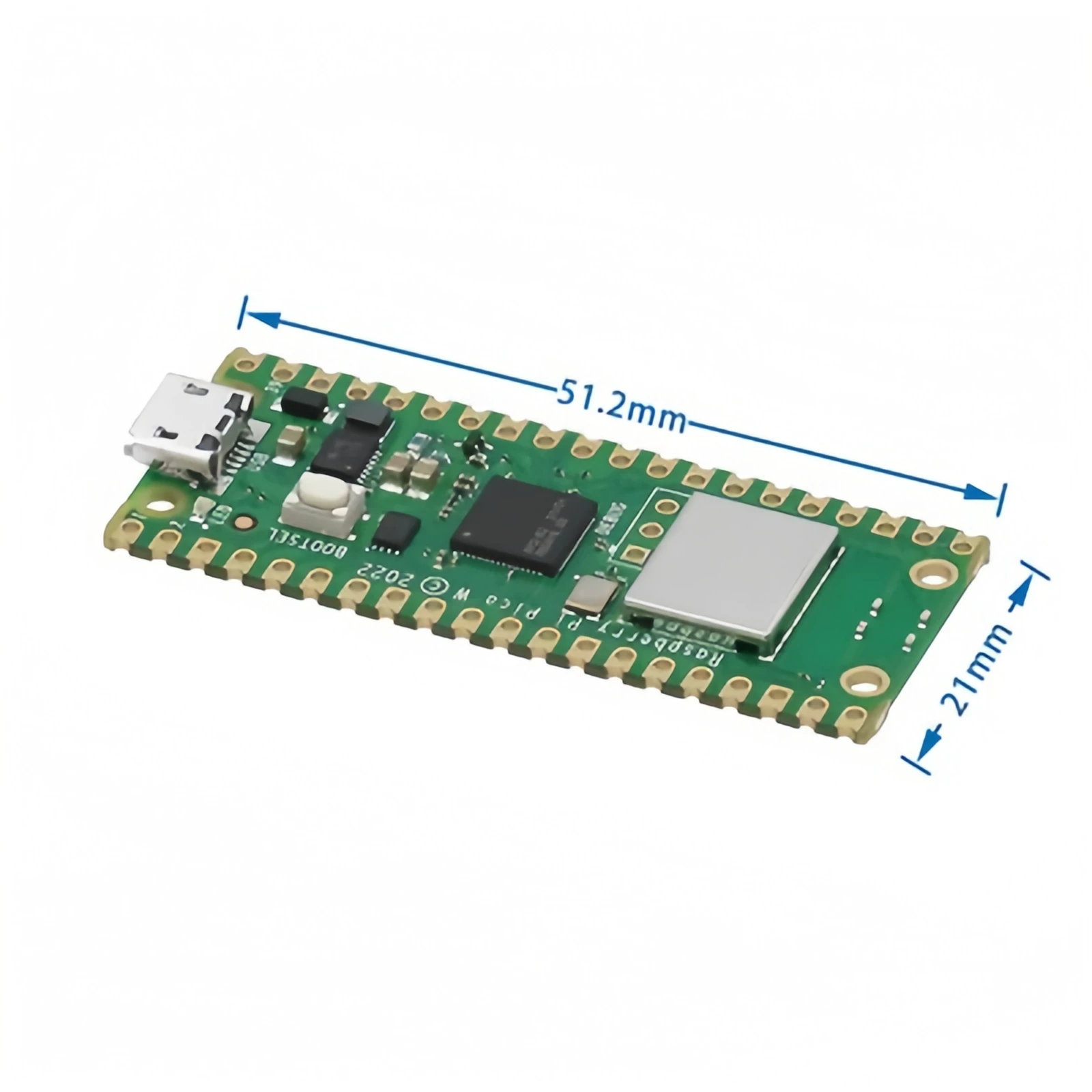 Kompatibel mit dem Raspberry Pi Pico Entwicklungsboard, Raspberry Pi PICO Dual-Core RP2040, unterstützt Python – Detail 4