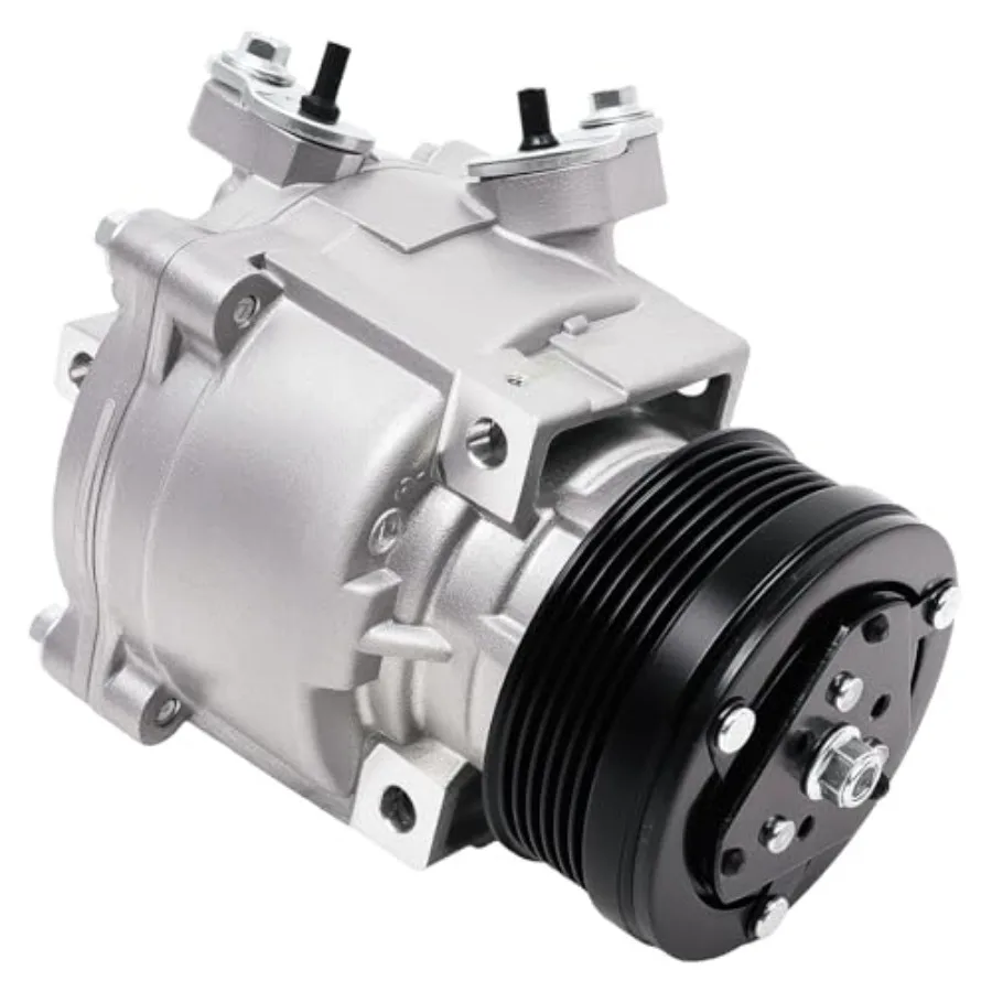 

AC Compressor 98496 for 1.8L Chevy Sonic 20132018, Aluminum Housing, Black, Direct-Replace with Clutch Assembly