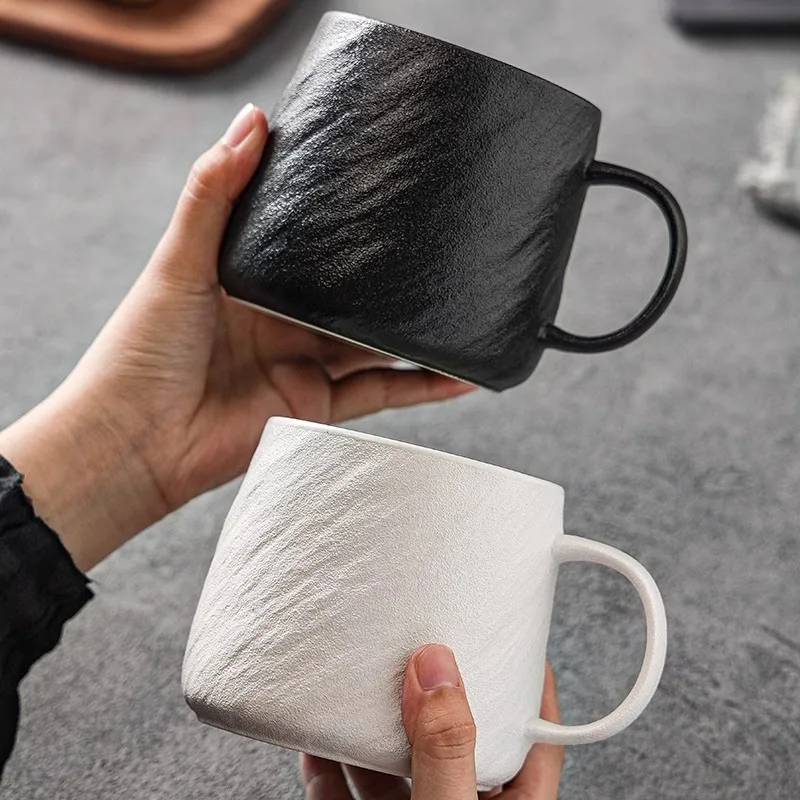 Simple Rock Texture Ceramic Coffee Cup Beer Mug Funny Mugs Unusual Cups of Coffee Drinkware Original Breakfast Cups Cup for Tea