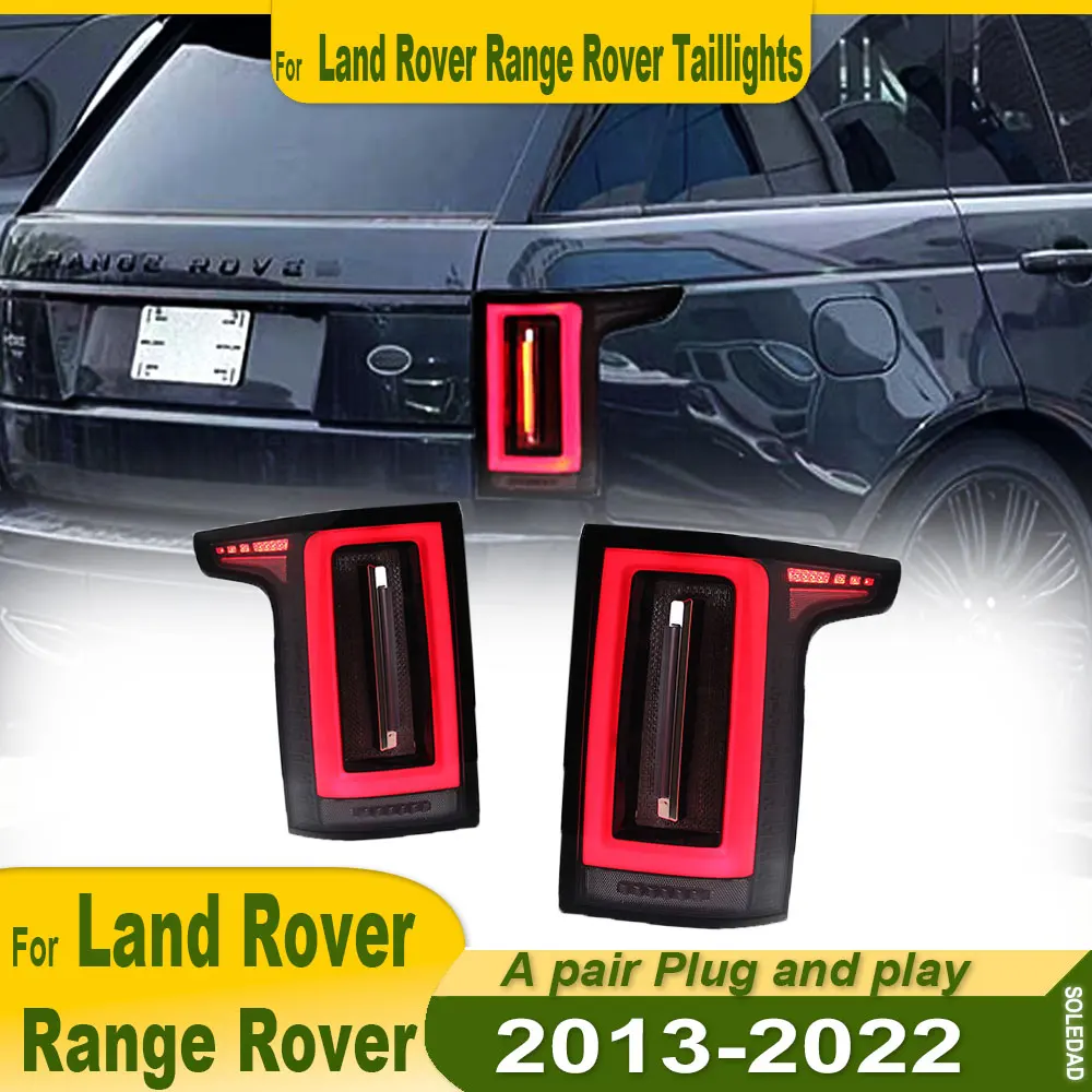 Tail Lamp For Land Rover Range Rover Vogue 2013-2022 L405 Taillights Cullinan Modified Light LED Rear Lights Turn Signal Light