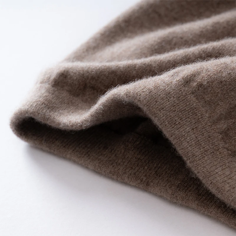 100% Merino Wool Knee Highs Knitted Autumn Winter Warm Thickened Knee Support Soft Comfortable Breathable Eco-Friendly