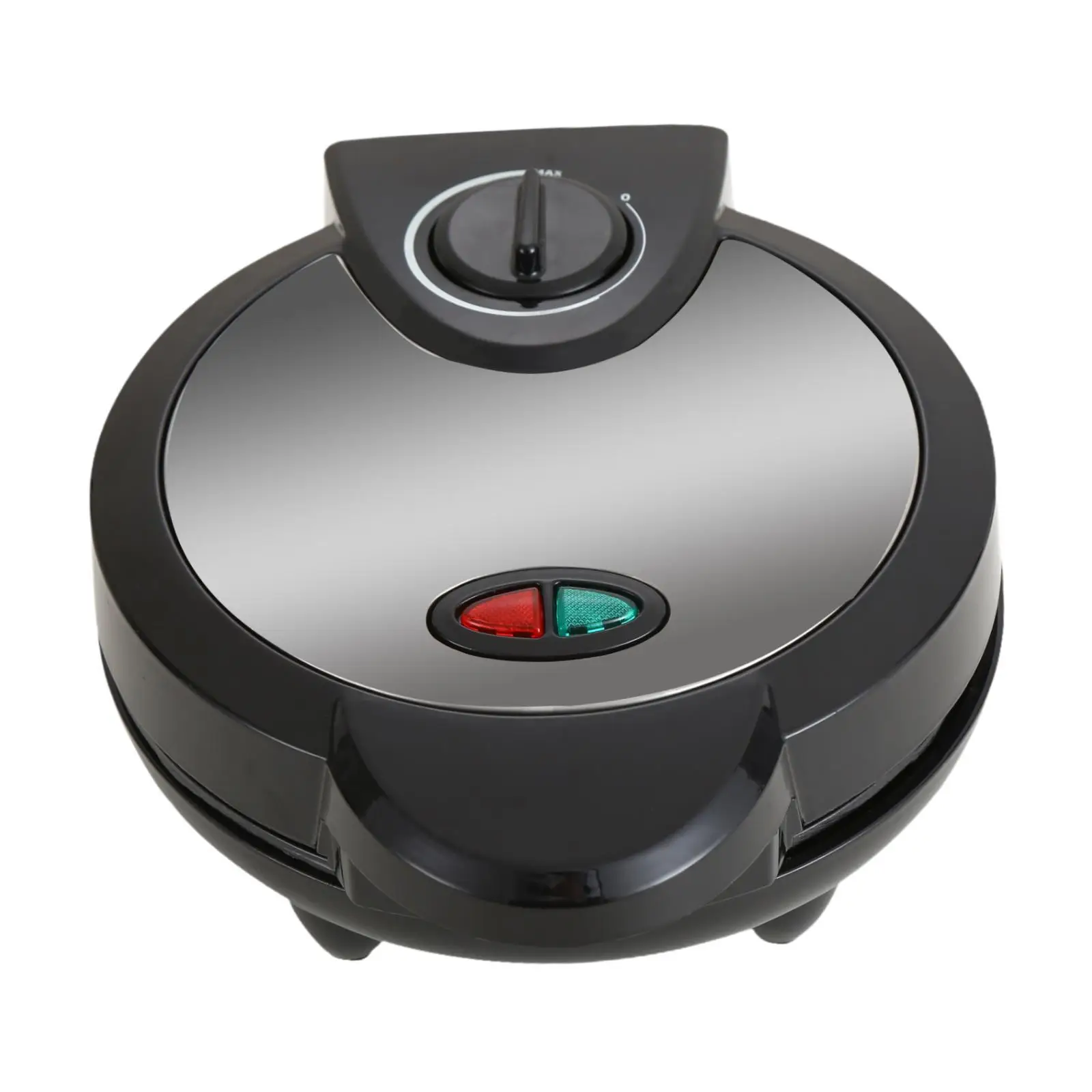 صانعة الوافل مقاس 9 بوصة للتحكم في الحواف قابلة للتعديل لوجبات الإفطار البرغرية