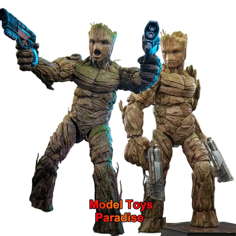 

HotToys HT MMS706 1/6 Collectible Toys Groot Guardians of the Galaxy Vol.3 Super Hero 32.5CM Action Figure Model Fans Gifts