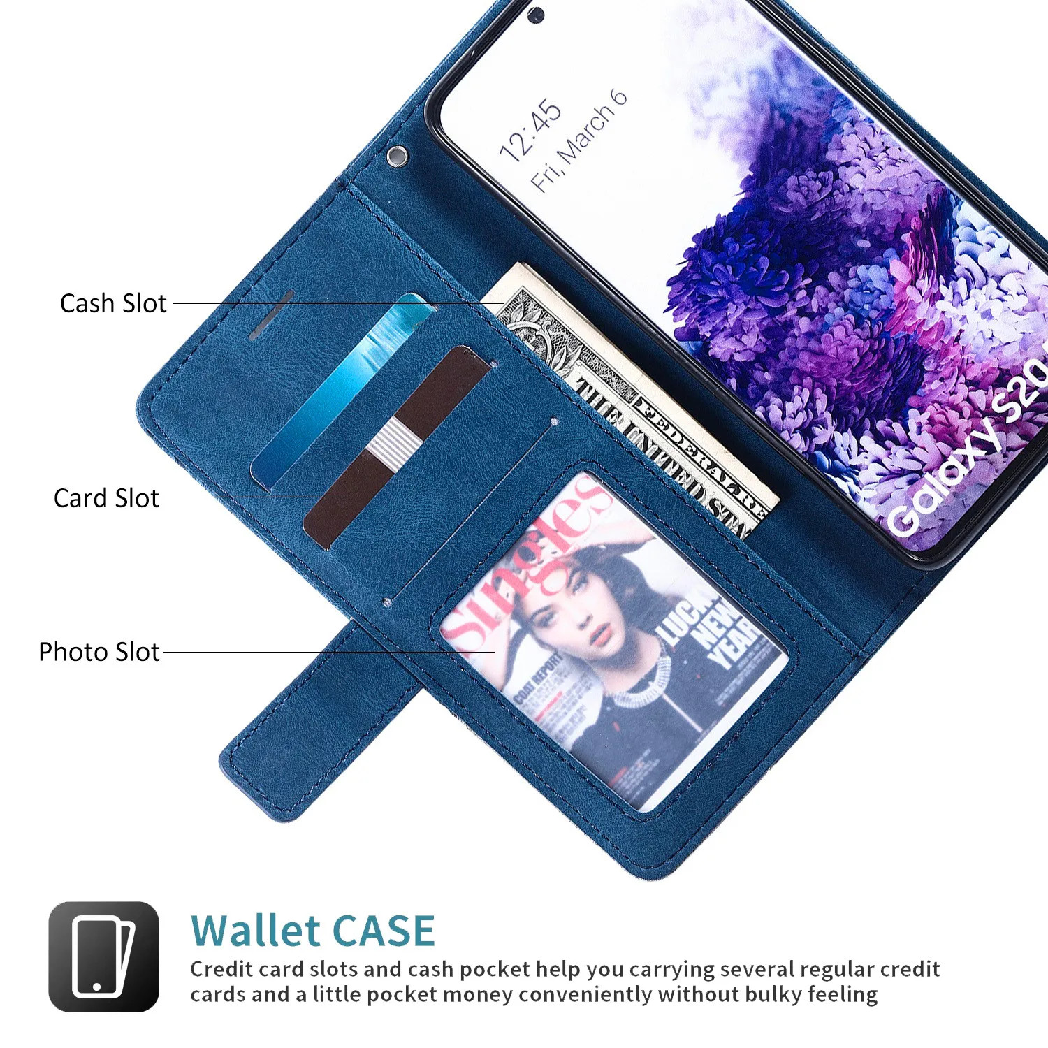 Flip Case For Xiaomi POCO F3 M3 M4 X3 NFC Redmi 9A 9C 9T Note 11 10S 7 8T 9S Pro Leather Wallet Case Stand Cover Phone Coque