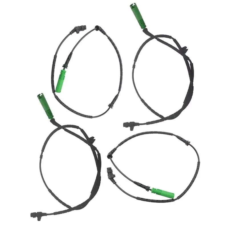 4Pcs ABS Wheel Speed Sensor Front & Rear SSF500011 SSF500021 For Land Rover Range Rover 2007-2012