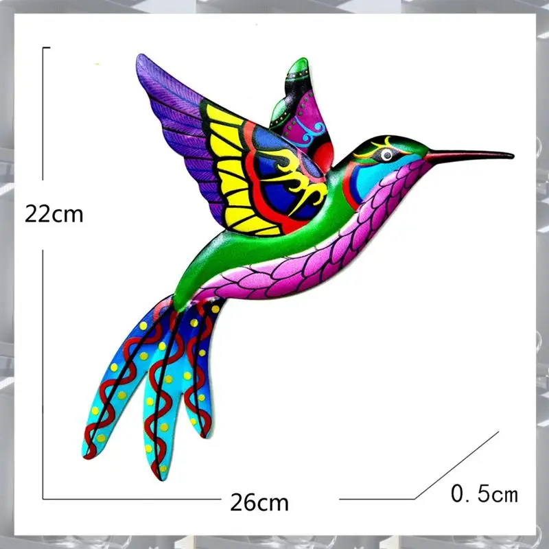 Hot Selling-Outdoor Metal Wall Decor - 3D Metal Bird Wall Decor - Outdoor Fence Decor - Garden Fence Backyard Decor,Outdoor Meta