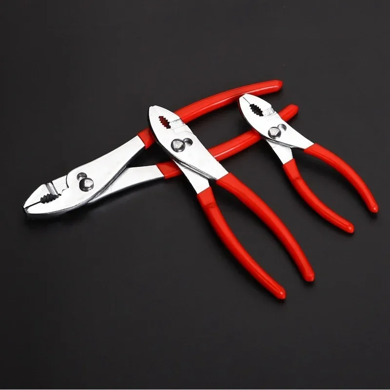 Carp Pliers Slip Joint Plier 6 8 10 Inch Adjustable Big Mouth Fish Tail Pliers Automobile Repair Tool