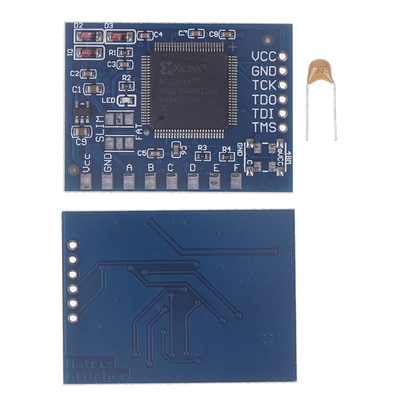 مذبذب كريستال متضمن 1 قطعة Matrix Glitcher V1 كورونا كريستال IC لمضيف XBOX360