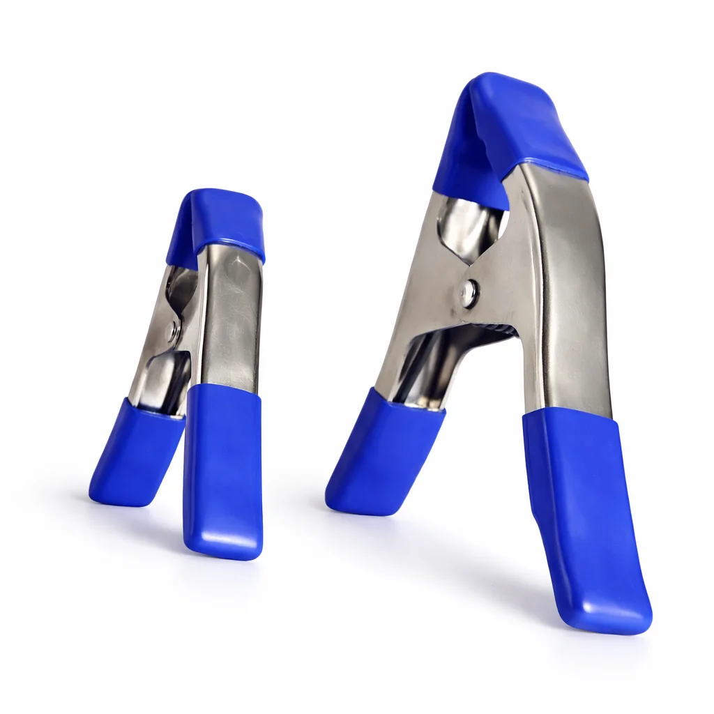 Abrazadera de resorte metálica en forma de A de 4/6 pulgadas, clip para tienda de campaña, multiusos, para uso doméstico, carpintería, electricista, potente clip en A