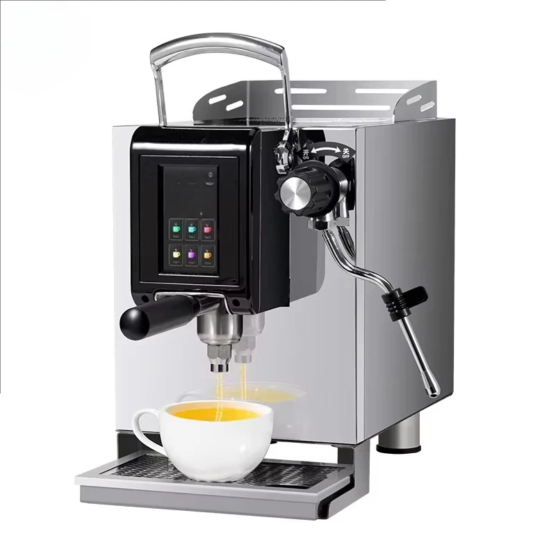 High-pressure coffee and milk tea shop tea maker with temperature and capacity control functions