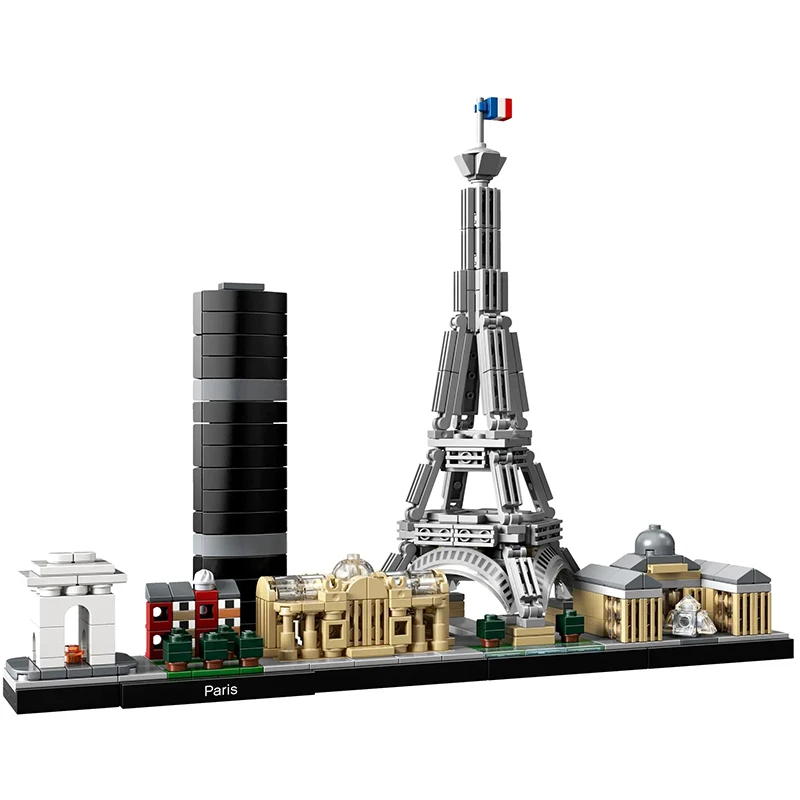 New York London Pairs Dubai Lanmark City Skyline Building Blocks 21052 21044 21028 21034 21032 21027 Construction Bricks Set