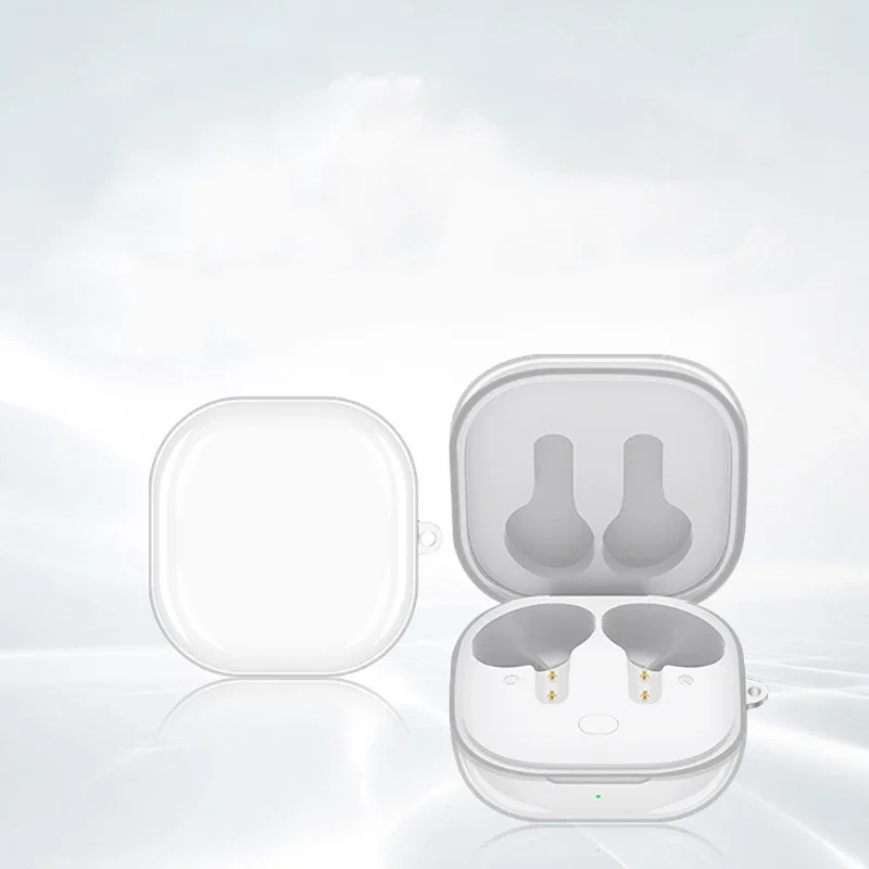 Transparent TPU Case Cover Protective Comipable with QCY T13 Earbuds Replacement Earphones Cover Accessories