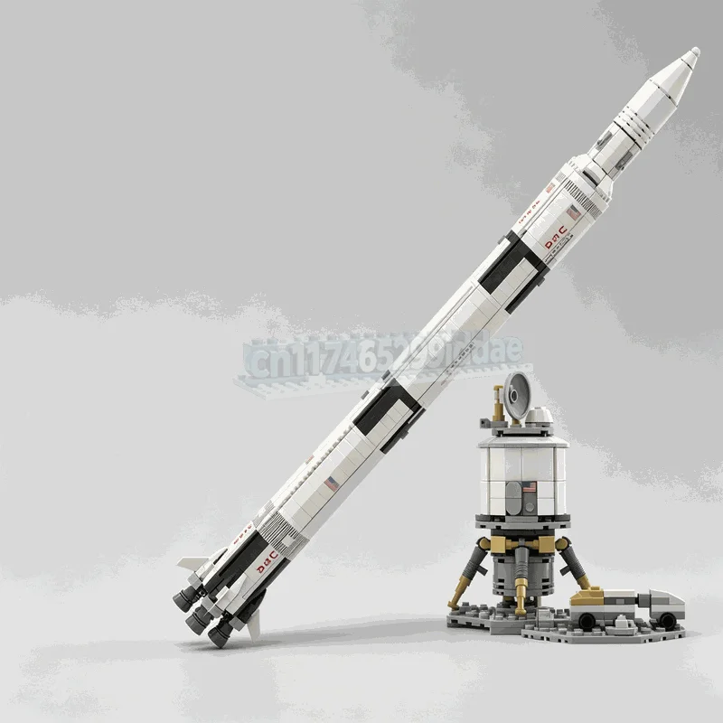 2508PCS Space Exploration Launch Vehicle Building Blocks Heavy Lift Rocket Model DIY Assembly Set Learning Display Festival Gift