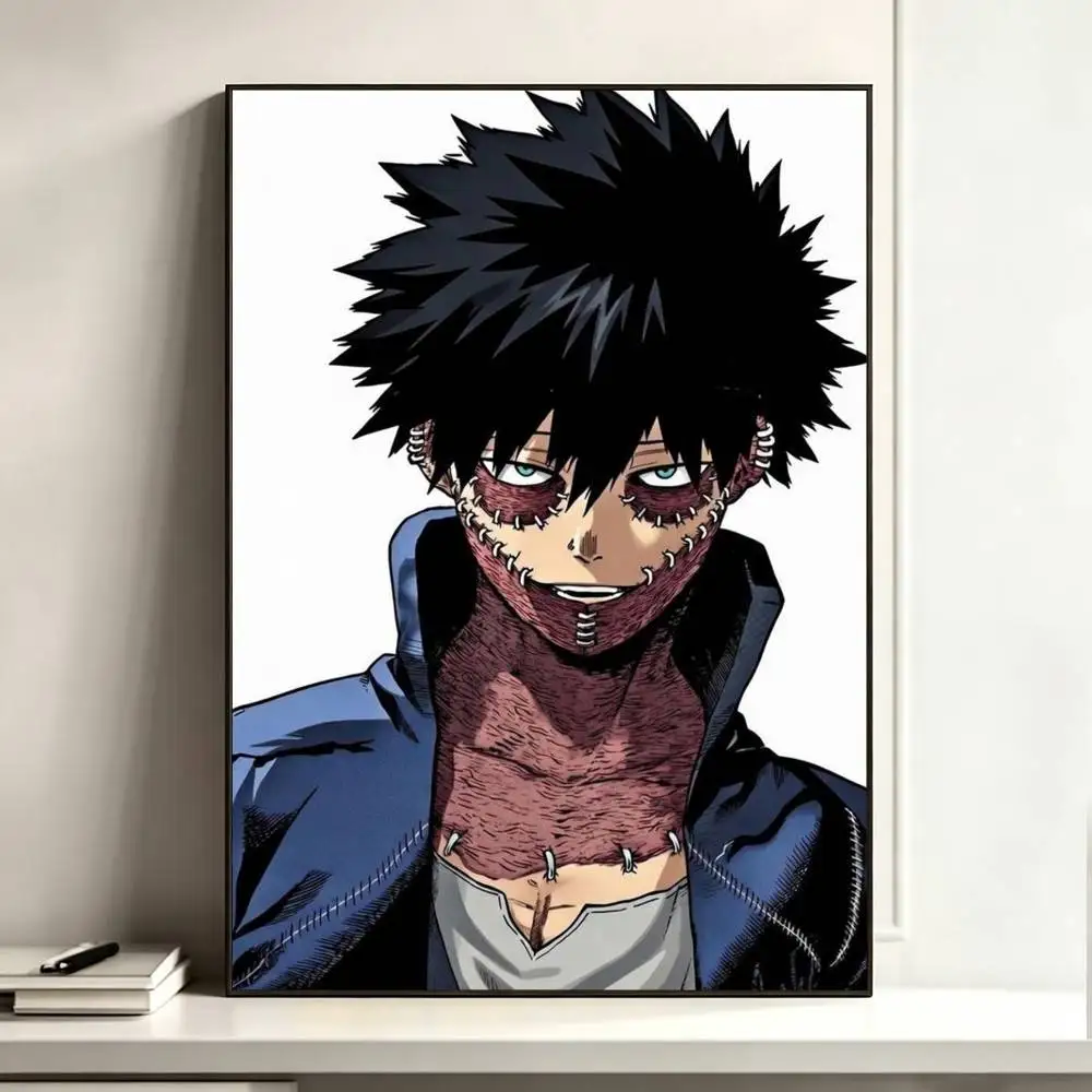 Toya Todoroki My Hero Academia D-Dabi  Poster High Quality Dorm Living Room Aesthetic Wall Decoration Painting Stickers Gift