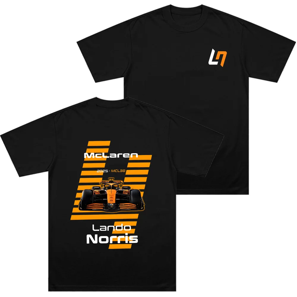 

Cotton LN4 World Champion LandoNorris T Shirts Norris Lover Top High Quality Soft Clothing Women Chic T-shirts Men Casual Tees