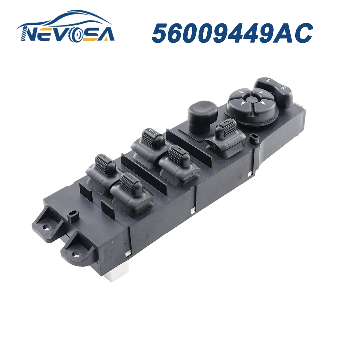 NEVOSA 56009449AC Car Window Lifter Master Switch Button For Jeep Cherokee 1997 1998 1999 -2001 XJ Series Left 4 Door 68171681AB