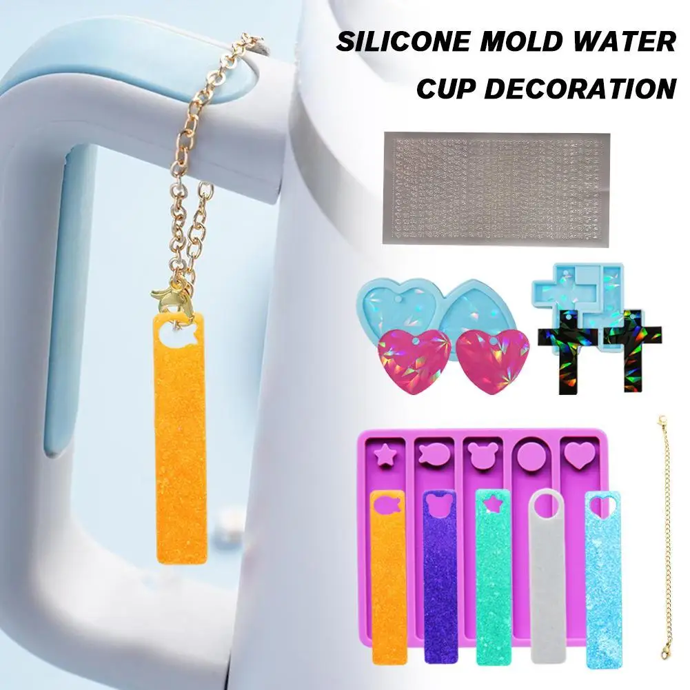 

Bookmark Resin Molds DIY Keychain Moulds Bookmark Making Craft Accessories Epoxy Resin Casting Molds For DIY Resin Craft