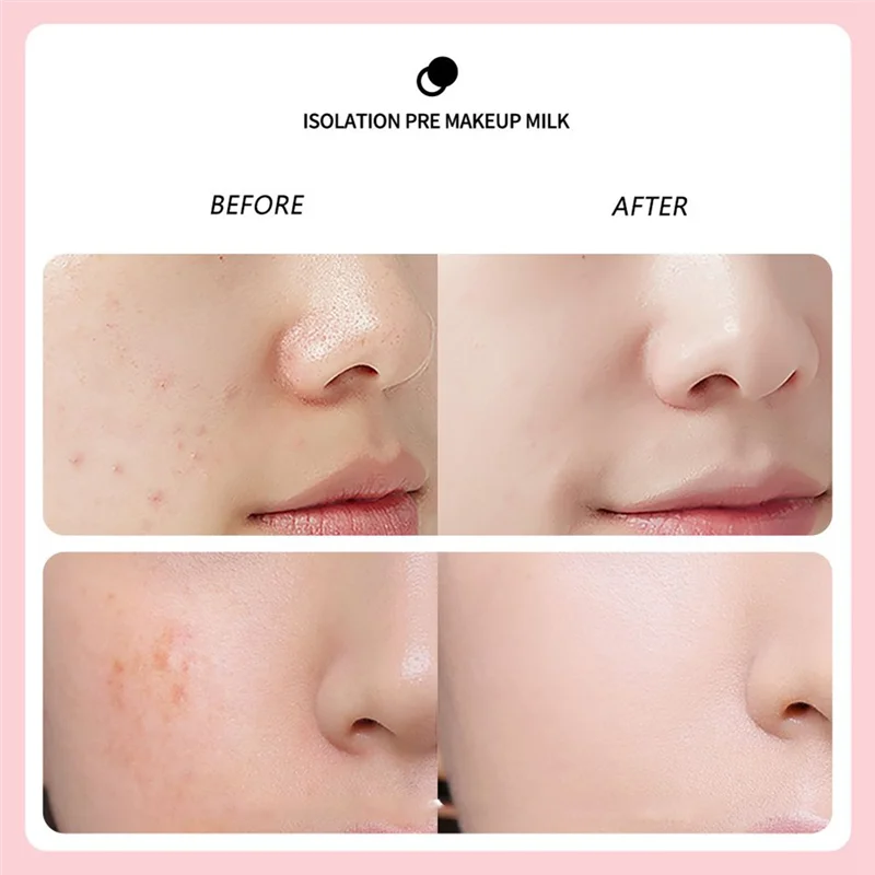 AA96 Foundation Atmungsaktiver natürlicher kosmetischer Concealer Pre-Make-up-Grundierung Porenradierer