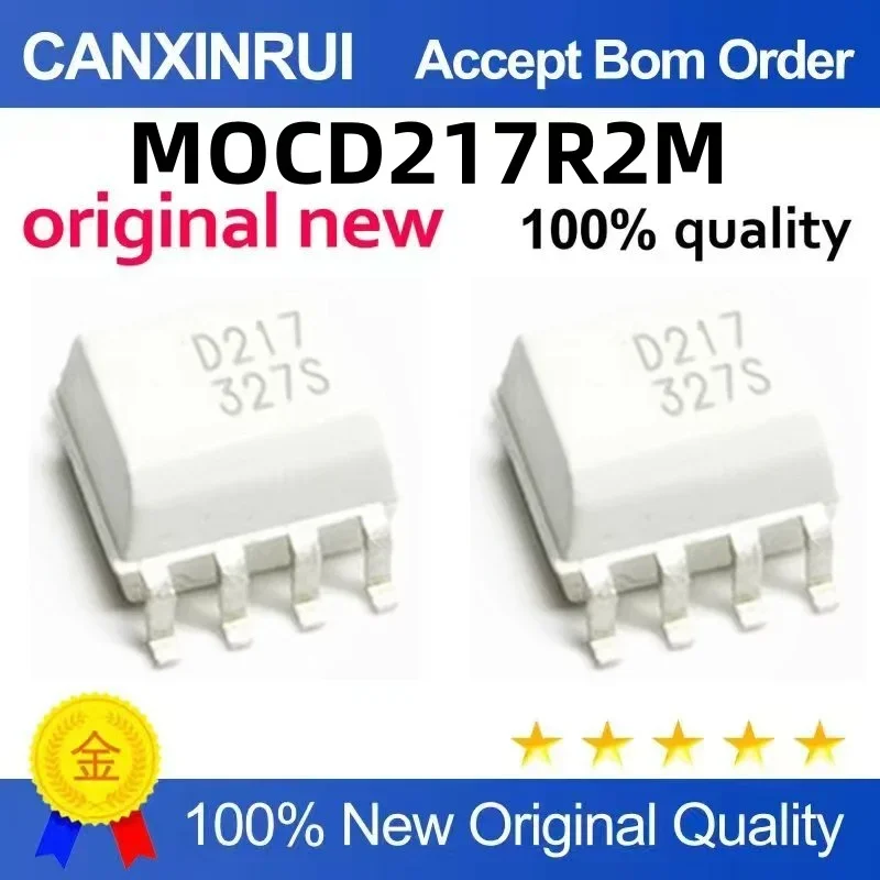 (5-100 pieces) Brand new original MOCD217R2M silk screen D217 patch SOP-8 optocoupler chip IC