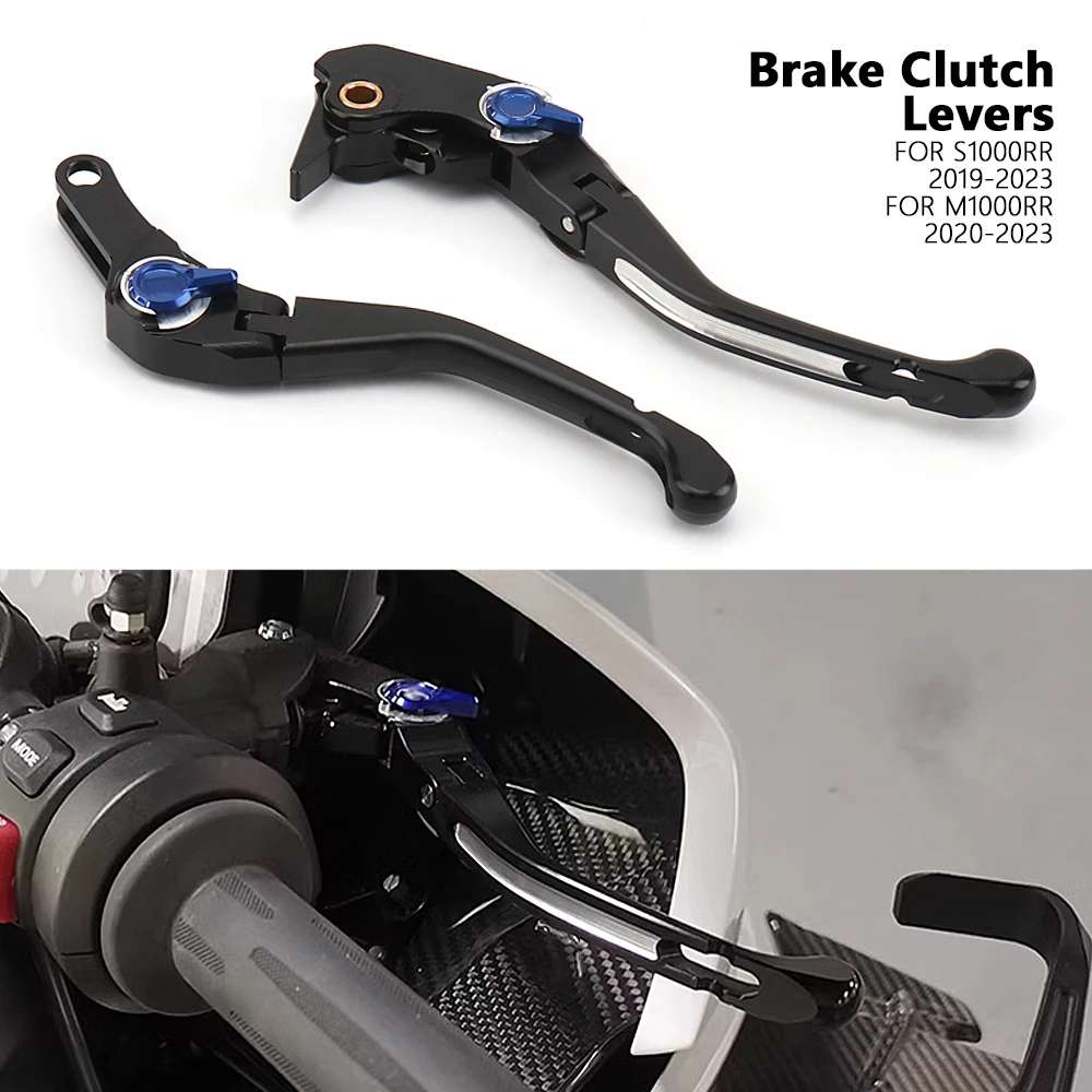 Motorcycle Collapsible Adjustable For BMW M1000RR 2020 2021 2022 2023 S1000RR s1000rr 2019-2023 Brake Clutch Lever Handle Levers