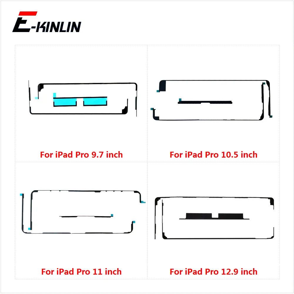 Pre-Cut Adhesive Glue Sticker For iPad Pro 9.7 10.2 10.5 10.9 11 12.9 inch 2018 2019 2020 Touch Screen Adhesive Strip Tape