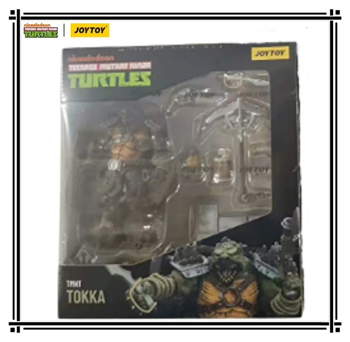 

Оригинальная фигурка JOYTOY TMNT-Tokka 1/18, модель, орнамент, подарок